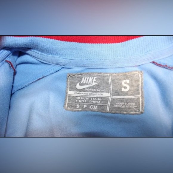 MLB Baseball Toronto Blue Jays Warm Up Full Zip Track Jacket Small Nike Blue - Picture 4 of 8